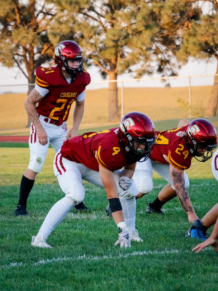 Cougars offense ready for the snap.