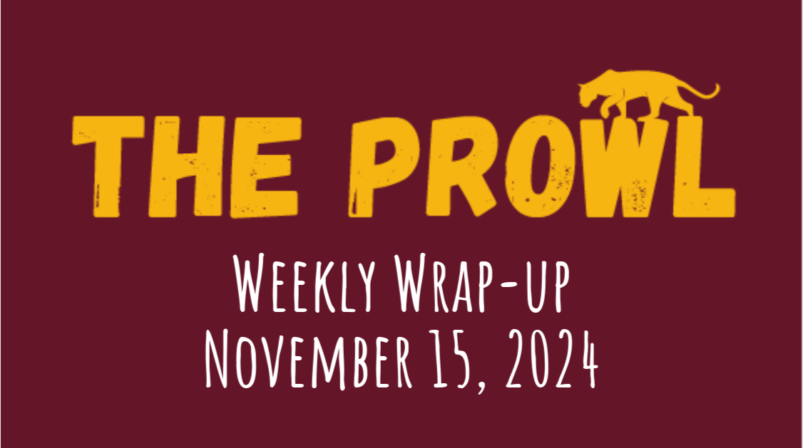 Weekly Wrap-up Nov 15