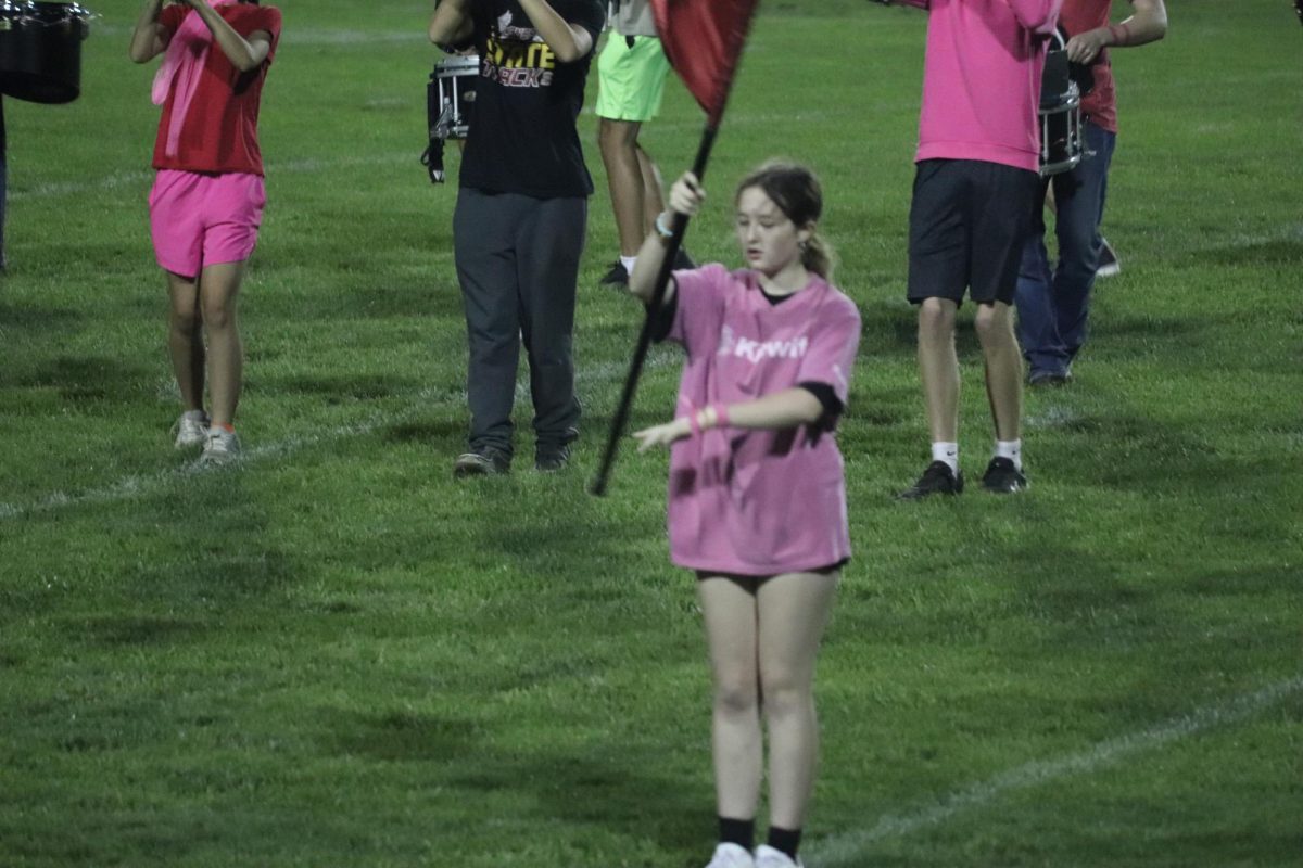 Photo courtesy of the Trails yearbook staff.